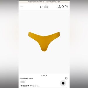 Chiara Bikini Bottom | Burnt Sun